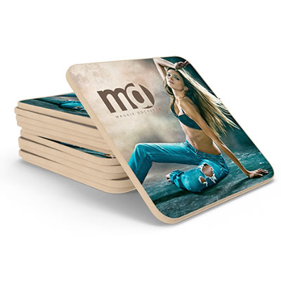 Set of Stone Tile Coasters