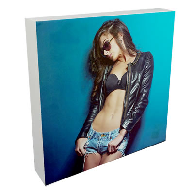 Wood Photo Block